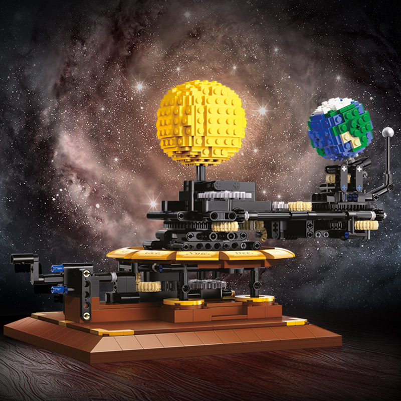 Solar System Orrery - Модель Солнечной системы Оррея: Земля, Луна