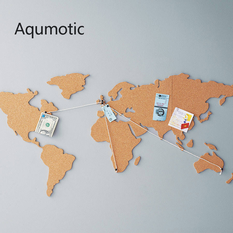 Aqumotic пробковая карта мира, – обзор и цена Star Map Poster