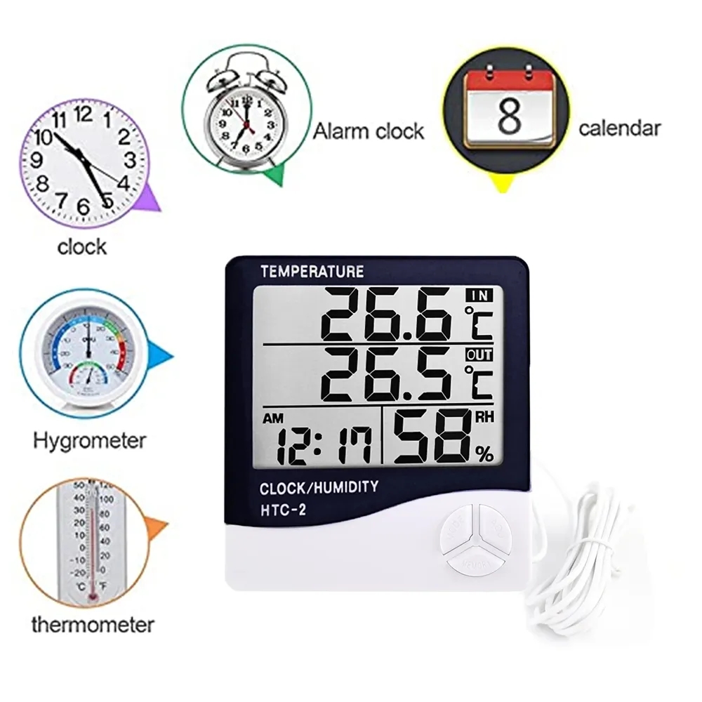Электронный цифровой измерител – обзор и цена Weather Station Indoor