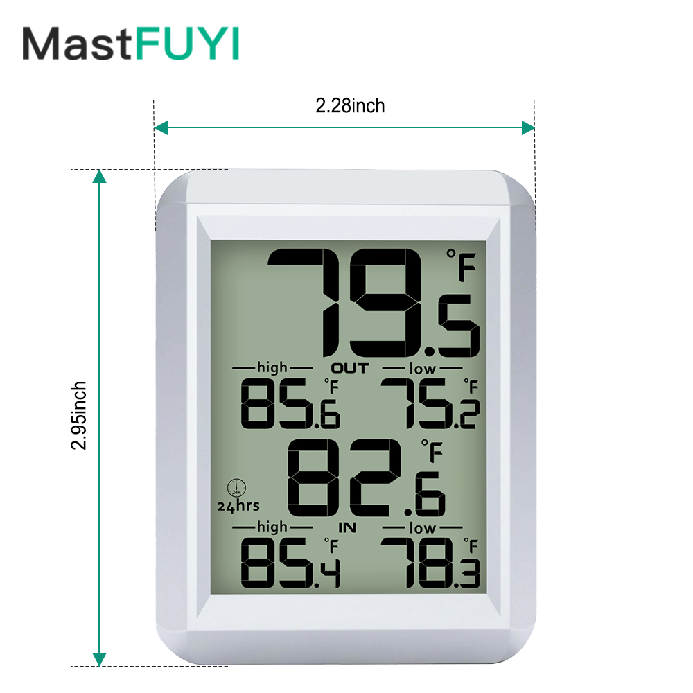 MASTFUYI цифровой термометр дл – обзор и цена Weather Station Indoor