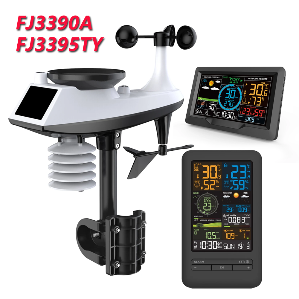Метеостанция FJ3395TY /FJ3390A – обзор и цена Weather Station Indoor