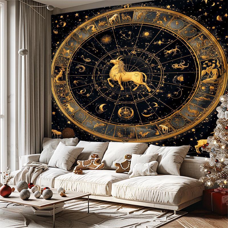 Элегантный гобелен с созвездия – обзор и цена Star Map Poster