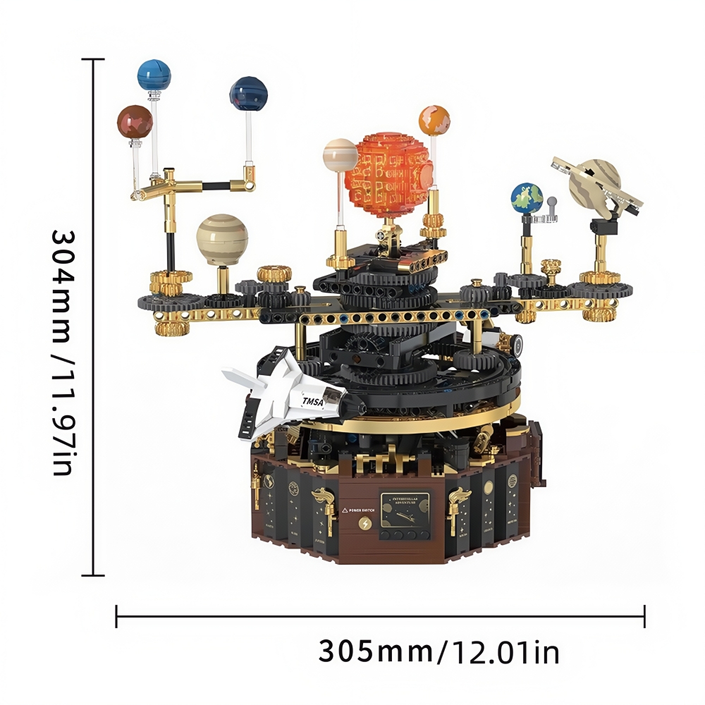 STEM Электрическая вращающаяся – обзор и цена Solar System Orrery