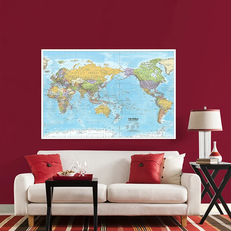 Карта мира 2012, тканевый боль – обзор и цена Star Map Poster
