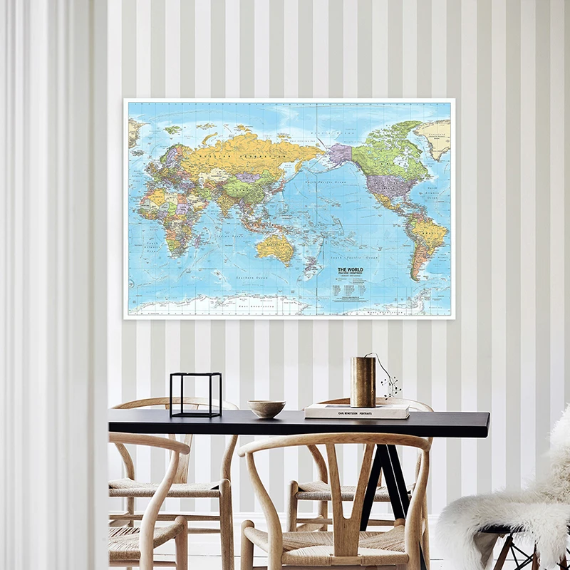 Карта мира 2012, тканевый боль – обзор и цена Star Map Poster