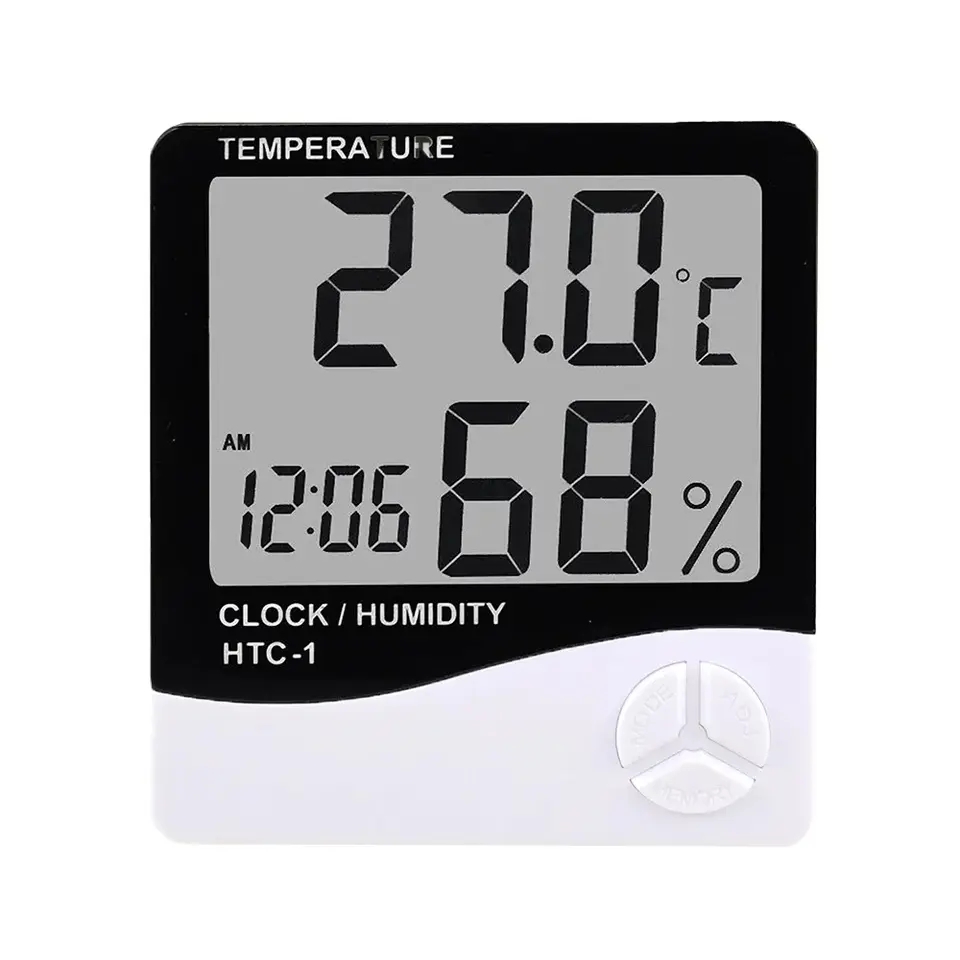 Цифровой термогигрометр для по – обзор и цена Weather Station Indoor