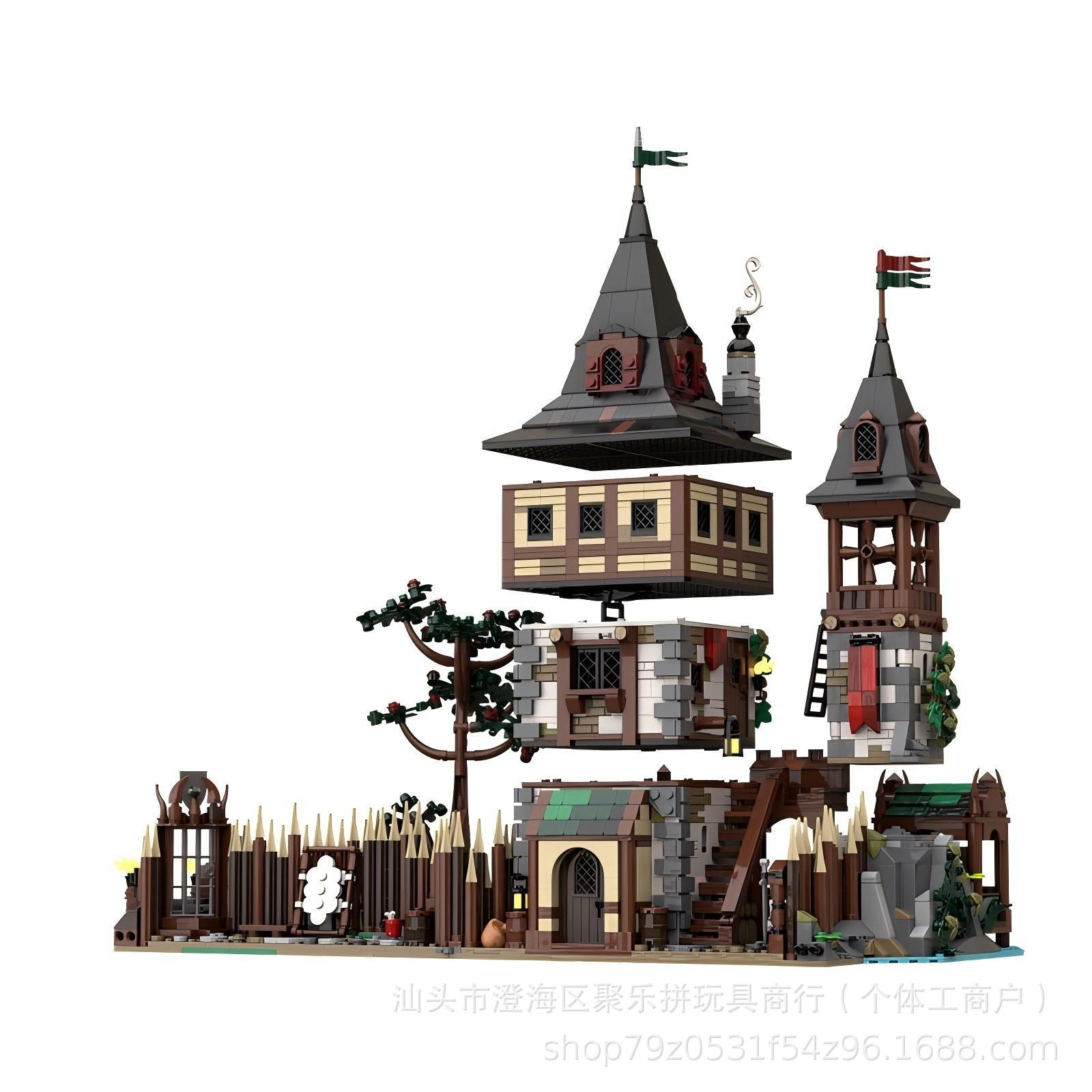 MOC Bear King Castle Мозаика С – обзор и цена Hobby Is Science