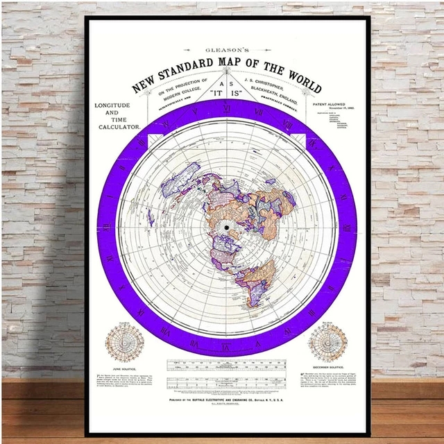 Плакат и принты 1892, плоская  – обзор и цена Star Map Poster
