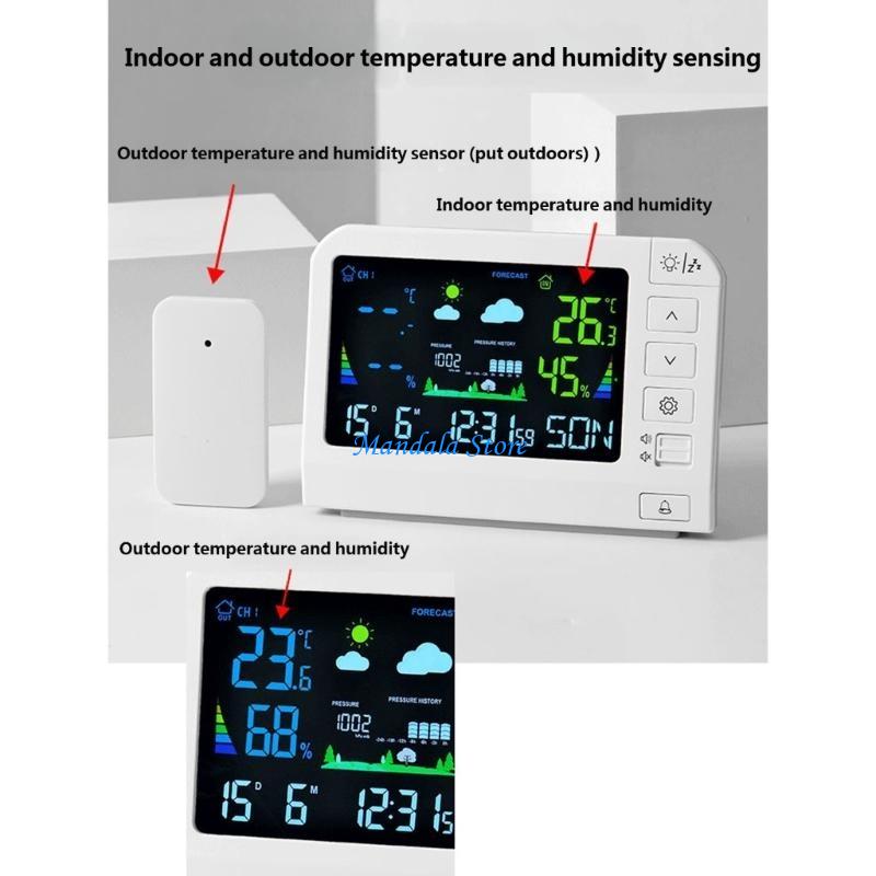 U2JC Домашние беспроводные мет – обзор и цена Weather Station Indoor