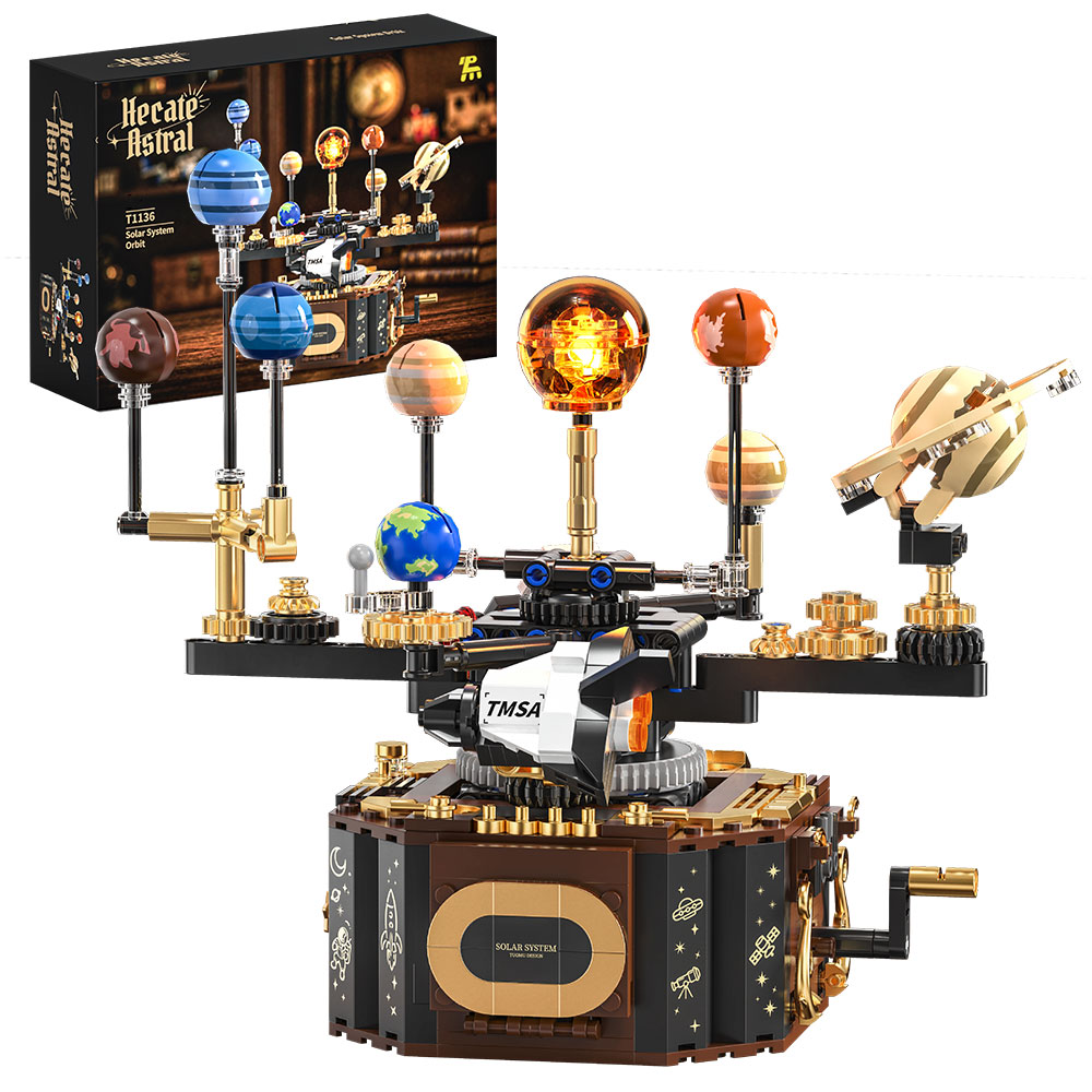 Механическая модель Солнечной  – обзор и цена Solar System Orrery