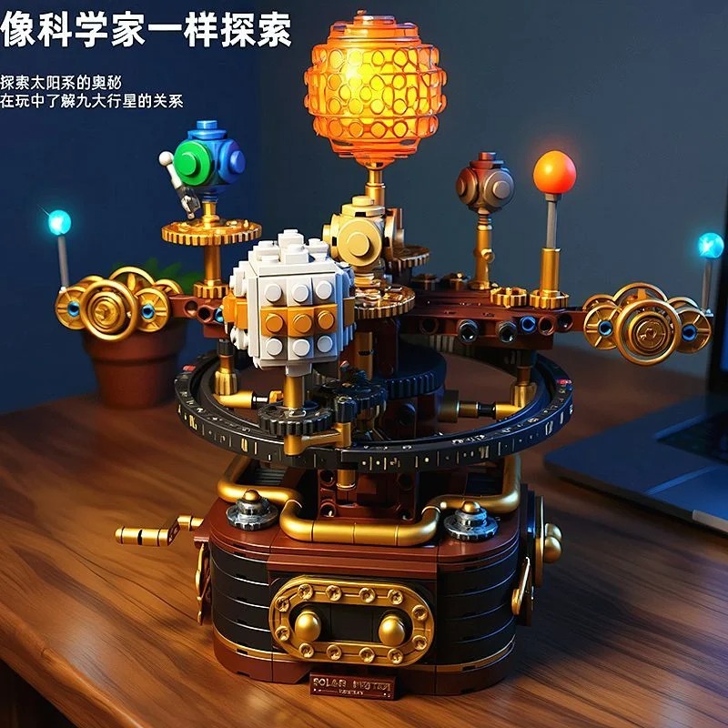 Механический конструктор-плане – обзор и цена Solar System Orrery