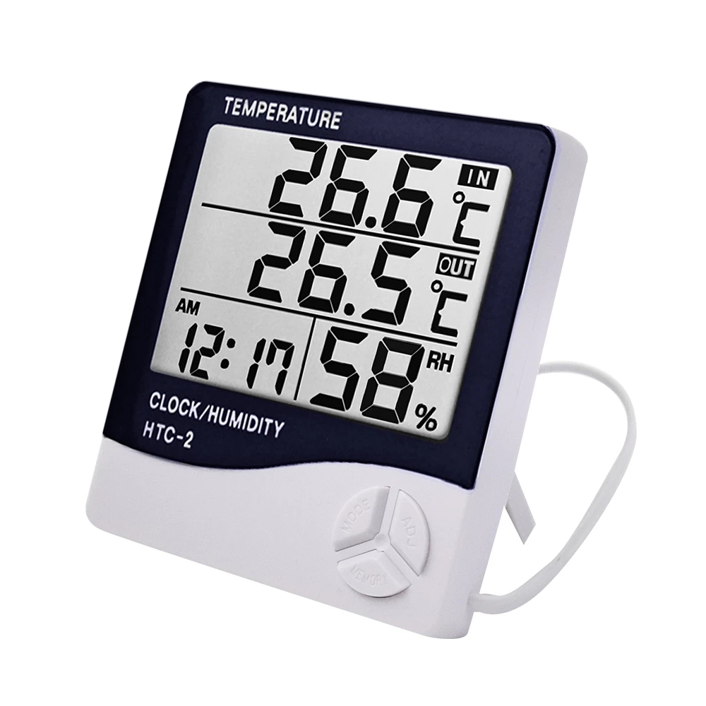 НОВЫЙ ЖК-электронный цифровой  – обзор и цена Weather Station Indoor